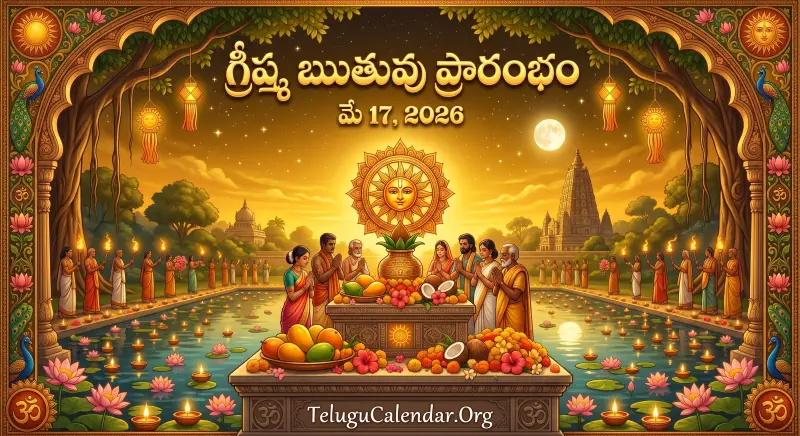 గ్రీష్మ ఋతువు ప్రారంభం 2026