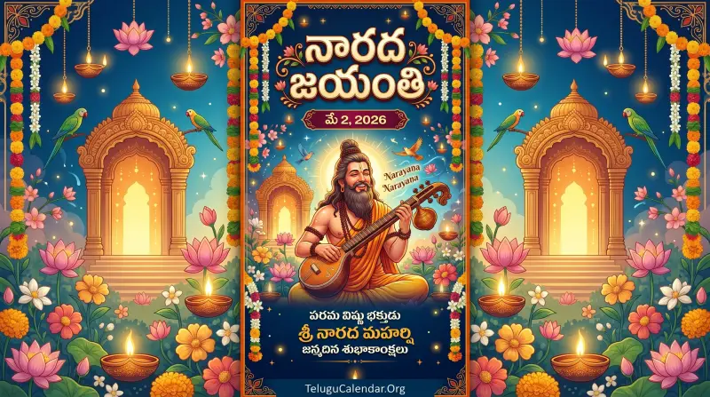 నారద జయంతి 2026