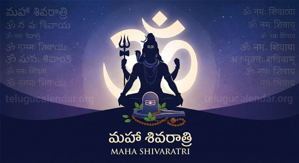 Maha Shivaratri 2026 Lord Shiva Greeting WhatsApp Image