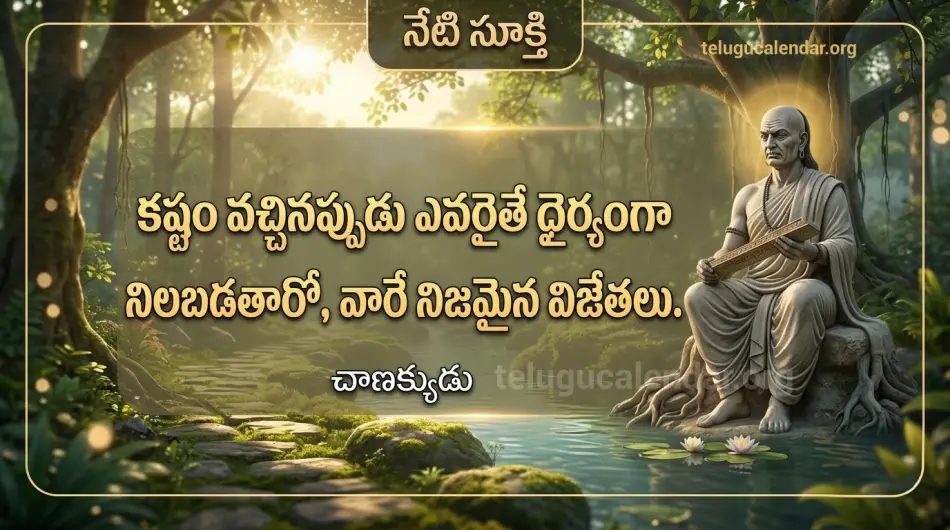 Telugu Quote of the Day.