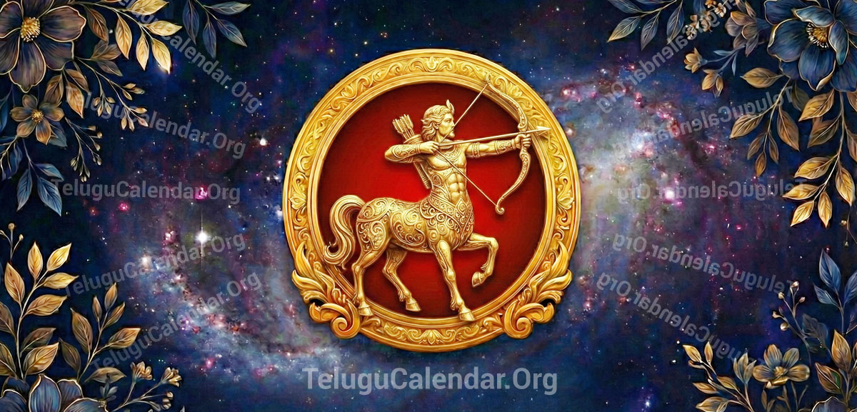 ధనూరాశి 2026-2027 Rasi Phalalu Banner