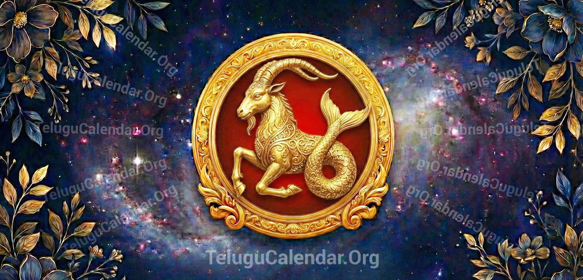 మకరరాశి 2026-2027 Rasi Phalalu Banner