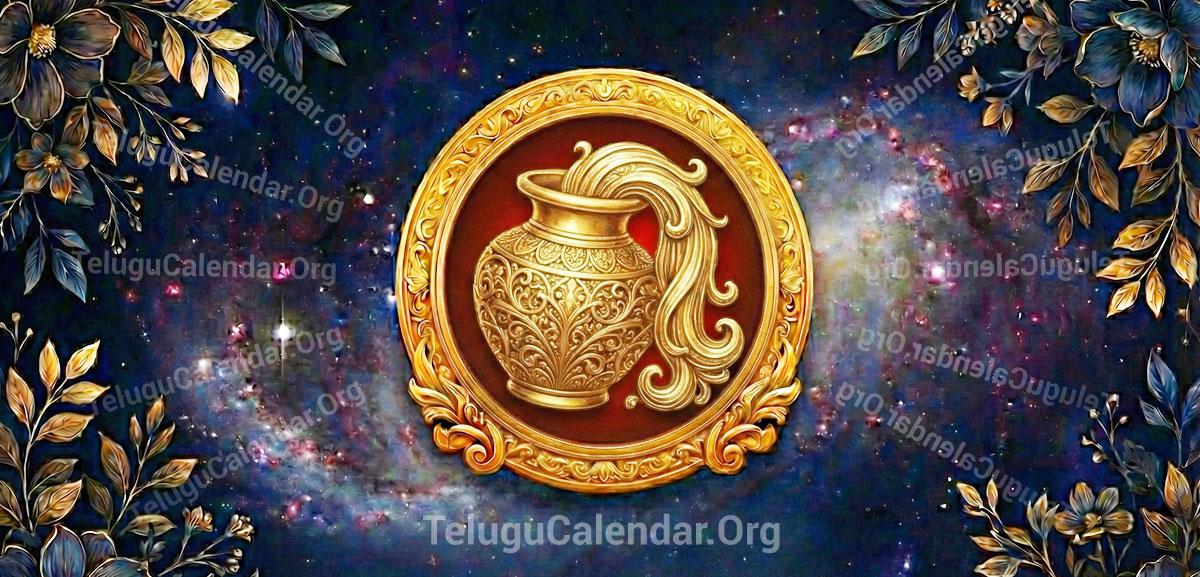 కుంభరాశి 2026-2027 Rasi Phalalu Banner