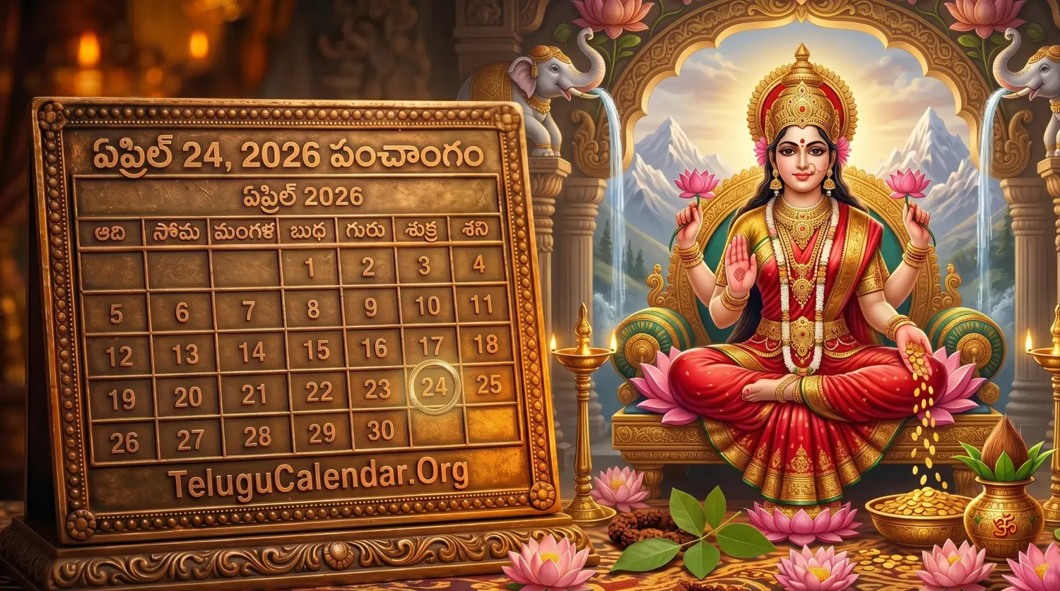 ఈ రోజు పంచాంగం ఏప్రిల్ 24, 2026