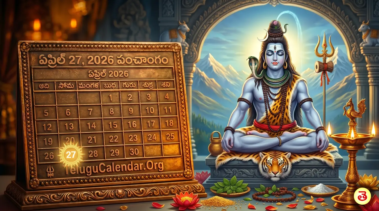 ఈ రోజు పంచాంగం ఏప్రిల్ 27, 2026