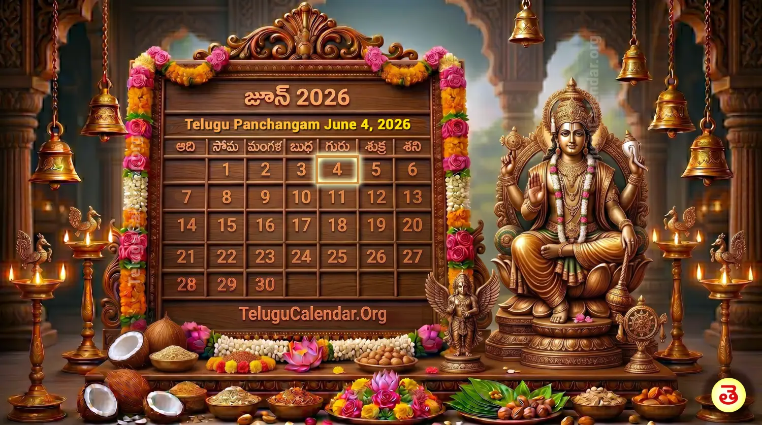 Telugu Panchangam June 4, 2026