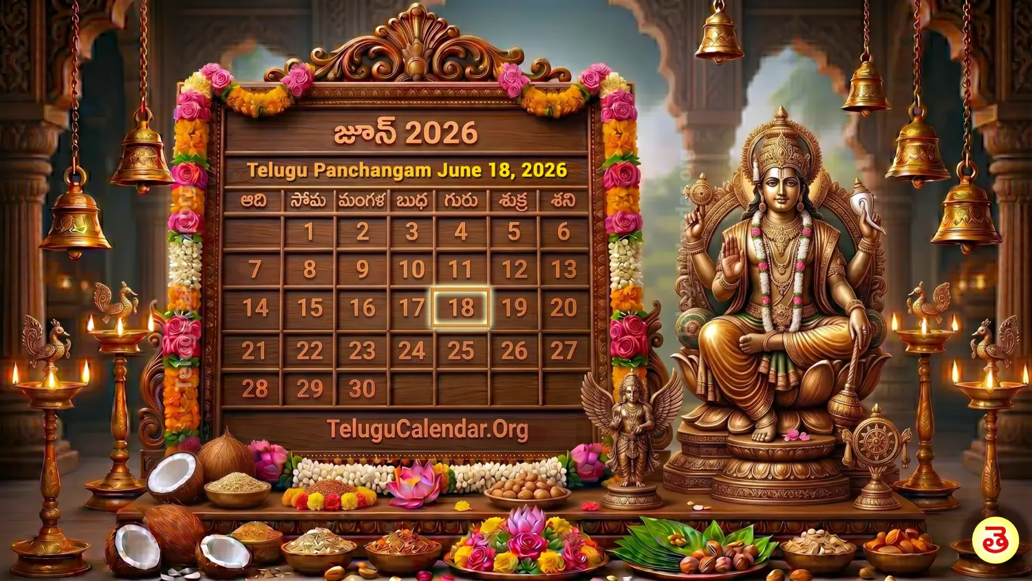 రేపటి పంచాంగం జూన్ 18, 2026