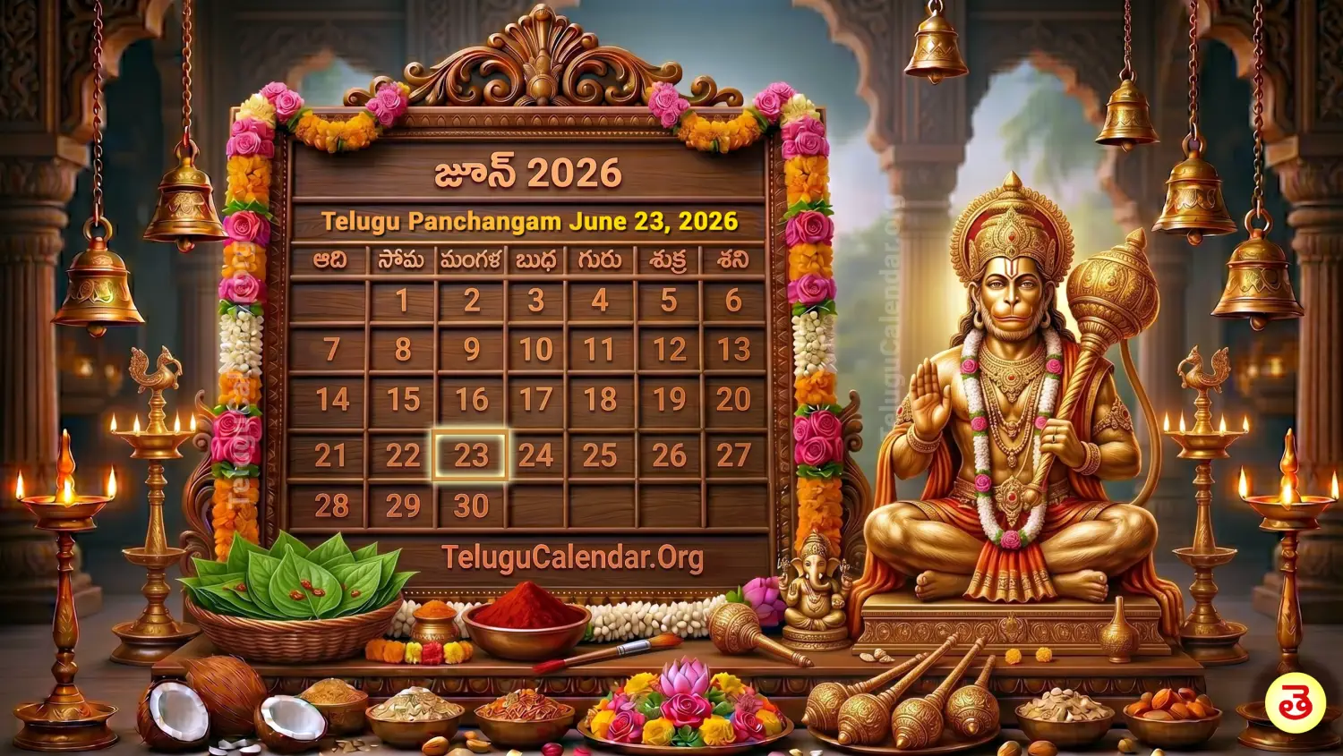 నేటి పంచాంగం జూన్ 23, 2026