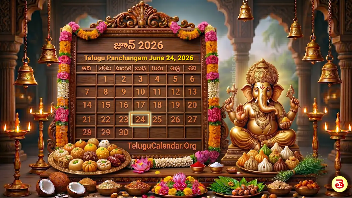 రేపటి పంచాంగం జూన్ 24, 2026