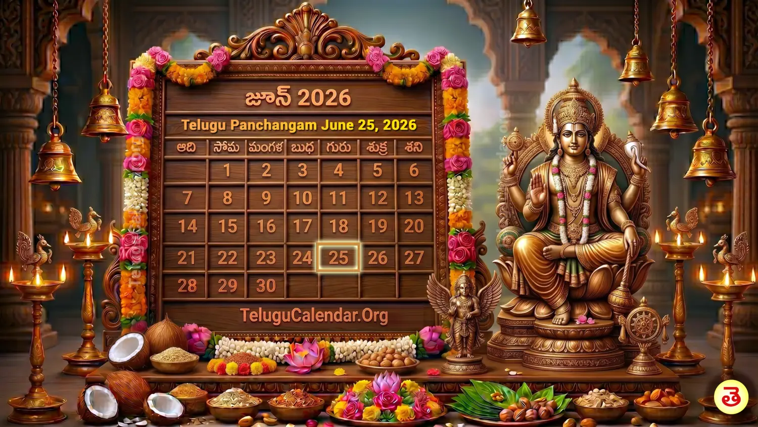 రేపటి పంచాంగం జూన్ 25, 2026