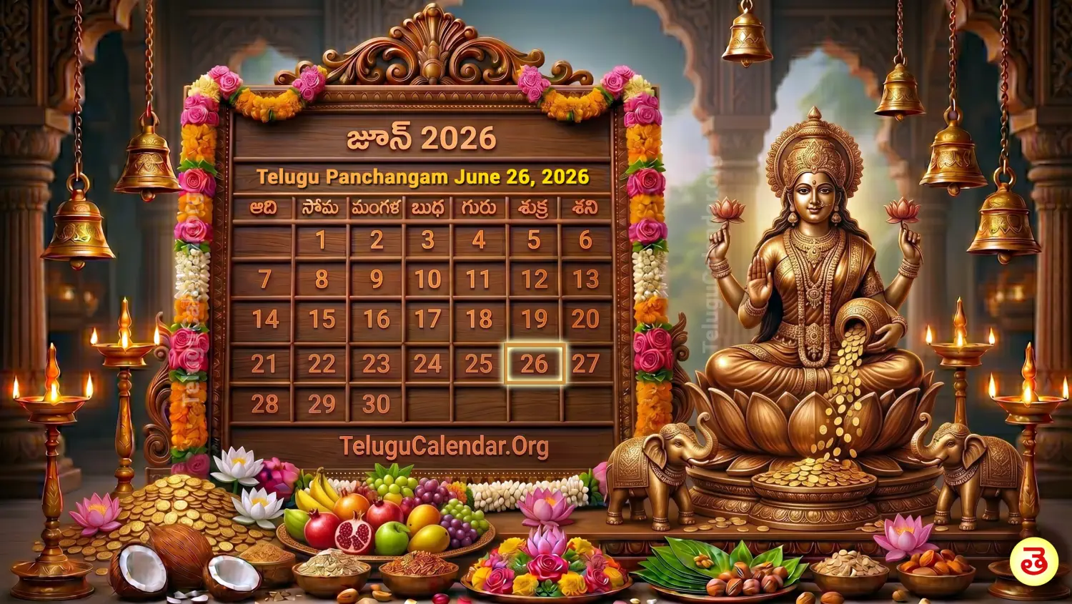 నేటి పంచాంగం జూన్ 26, 2026