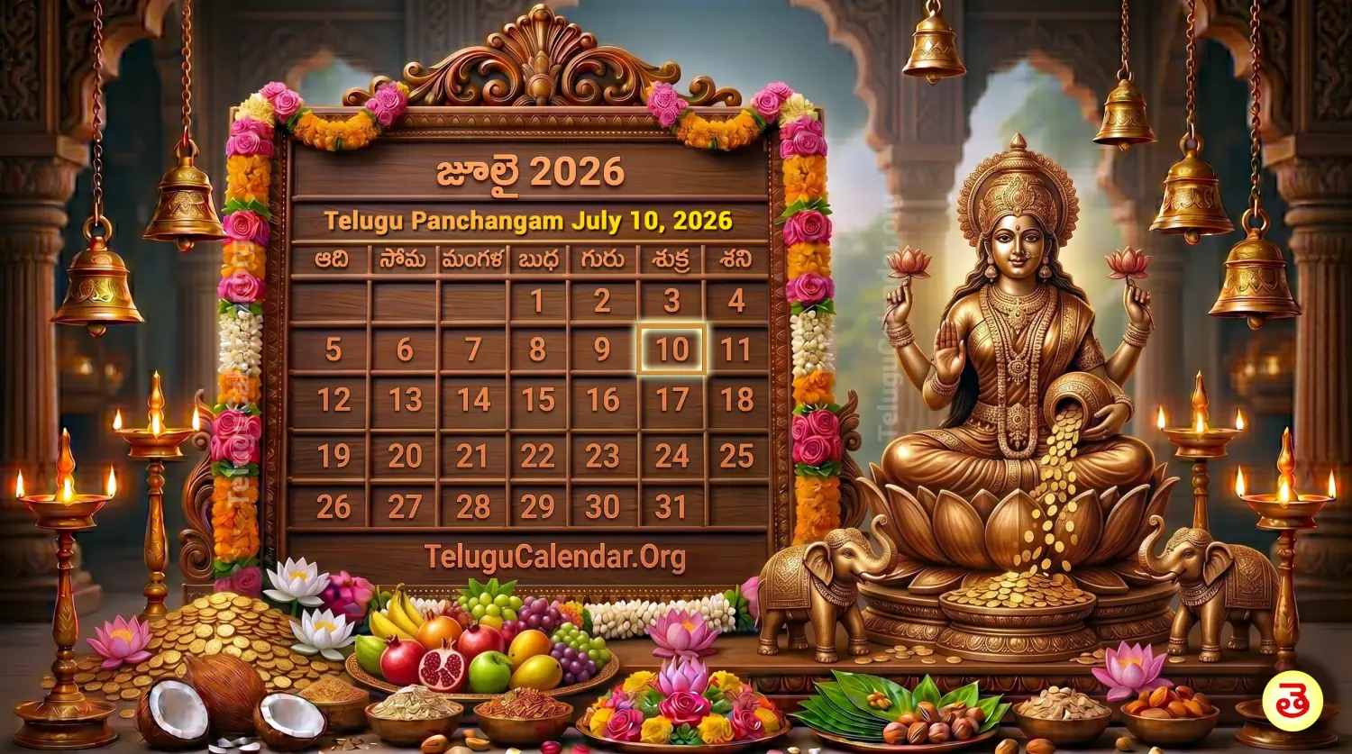 నేటి పంచాంగం జూలై 10, 2026