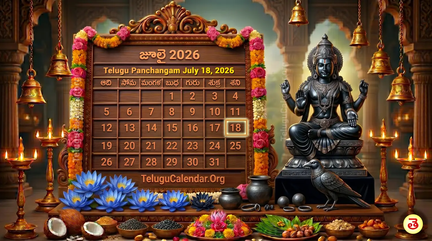 రేపటి పంచాంగం జూలై 18, 2026
