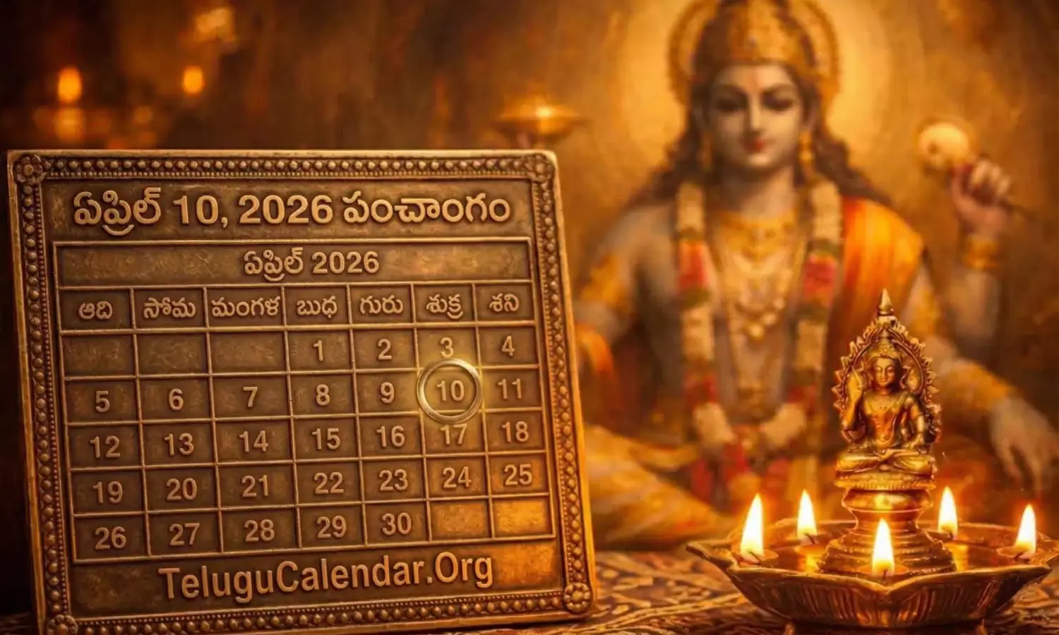 ఏప్రిల్ 10, 2026 తెలుగు పంచాంగం